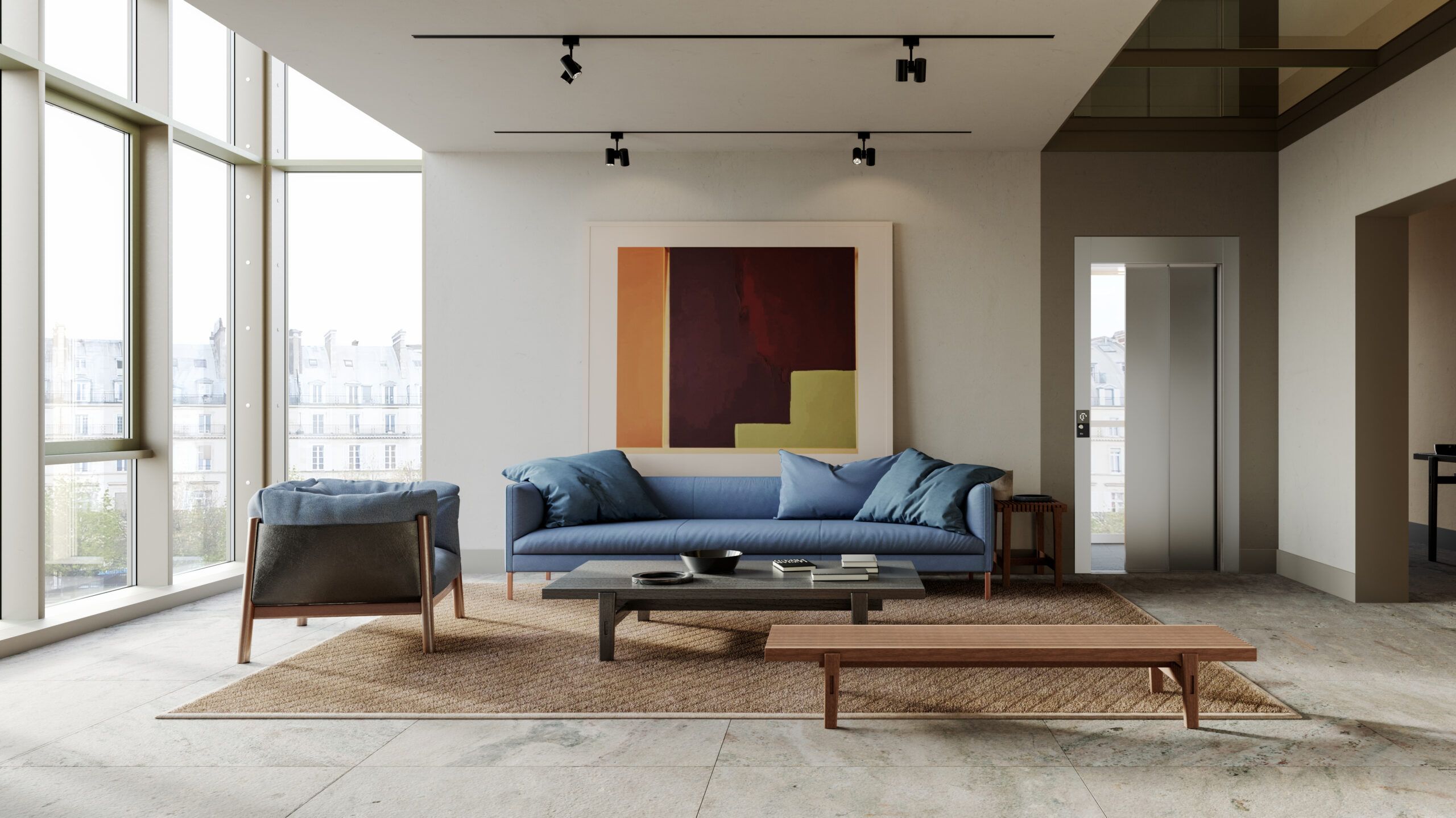 Customizable Aria home lift by Vimec &ndash; Tailored lift design for indoor and outdoor spaces, fitting any home style.