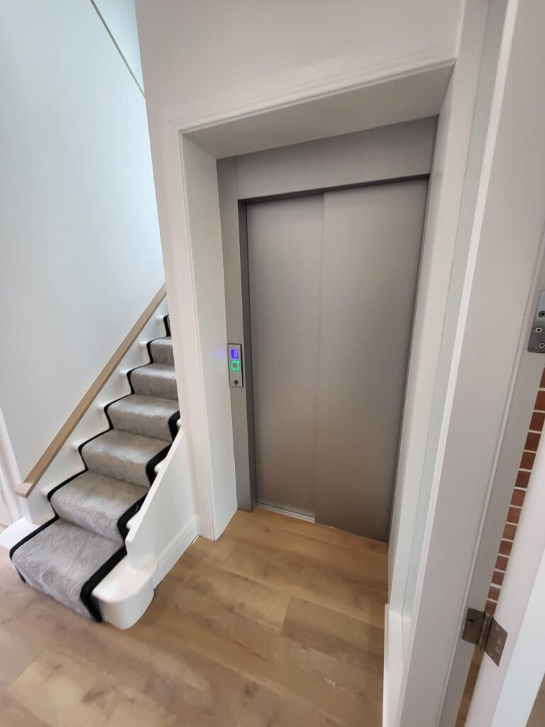 A home lift in a private home in Dublin